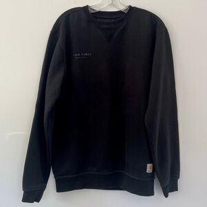 Carhartt 'Mean Girls' the Musical Cast Crew Fleece Black Pullover Size Small